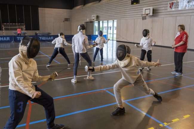 Entraînement Souffel Escrime